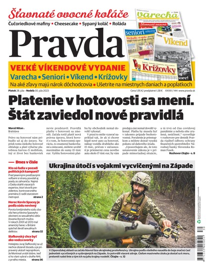 E-magazín Denník Pravda 28. 7. 2023 - OUR MEDIA SR a. s.