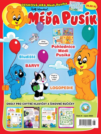 E-magazín Méďa Pusík 8/2023 - Pražská vydavatelská společnost