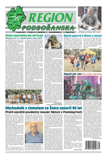 E-magazín Region Podbořanska 31/23 - Ohře Media