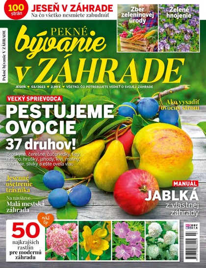 E-magazín Pekné bývanie v záhrade 2023 03 - Hobby Media