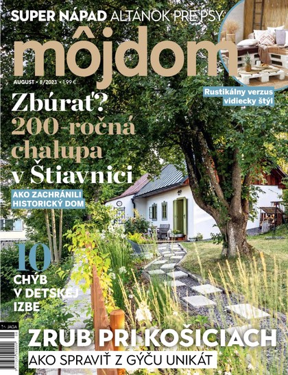 E-magazín Môj dom 2023 08 - JAGA GROUP, s.r.o. 