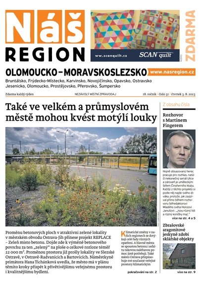 E-magazín Náš Region - Olomoucko/Moravskoslezsko 31/2023 - A 11 s.r.o.