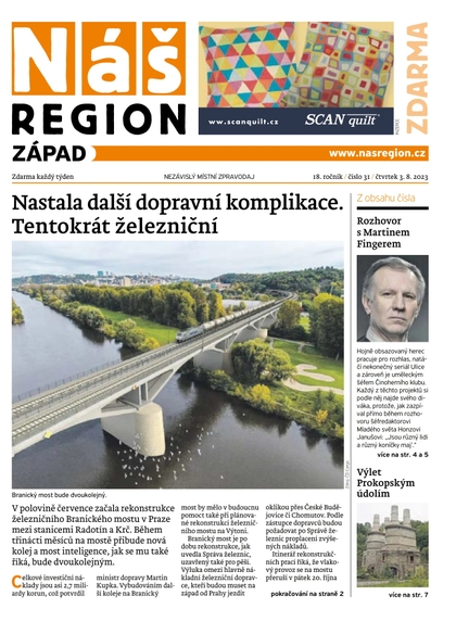 E-magazín Náš Region - Západ 31/2023 - A 11 s.r.o.