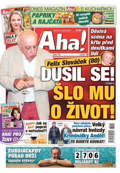 E-magazín AHA! - 3.8.2023 - CZECH NEWS CENTER a. s.