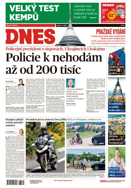 E-magazín MF DNES - 4.8.2023 - MAFRA, a.s.
