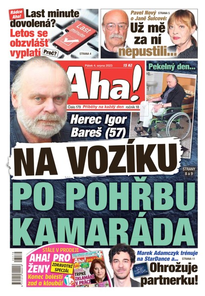 E-magazín AHA! - 4.8.2023 - CZECH NEWS CENTER a. s.