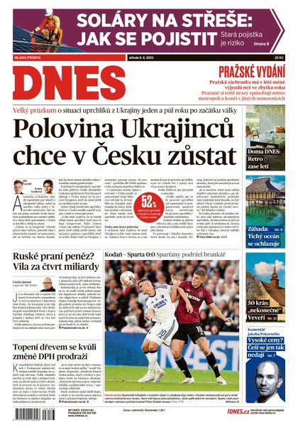 E-magazín MF DNES - 9.8.2023 - MAFRA, a.s.
