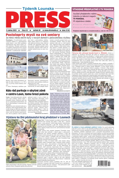 E-magazín Lounský Press 32/23 - Ohře Media