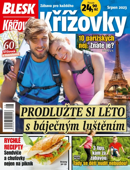 E-magazín BLESK KŘÍŽOVKY - 08/2023 - CZECH NEWS CENTER a. s.
