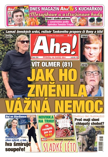 E-magazín AHA! - 10.8.2023 - CZECH NEWS CENTER a. s.