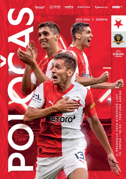 E-magazín Poločas 2023/24 č.03 Slavia - Dnipro-1 - SK Slavia Praha
