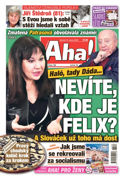 E-magazín AHA! - 12.8.2023 - CZECH NEWS CENTER a. s.
