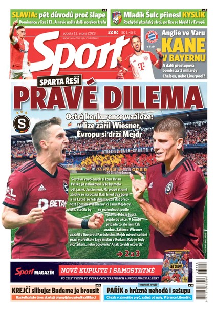 E-magazín Sport - 12.8.2023 - CZECH NEWS CENTER a. s.