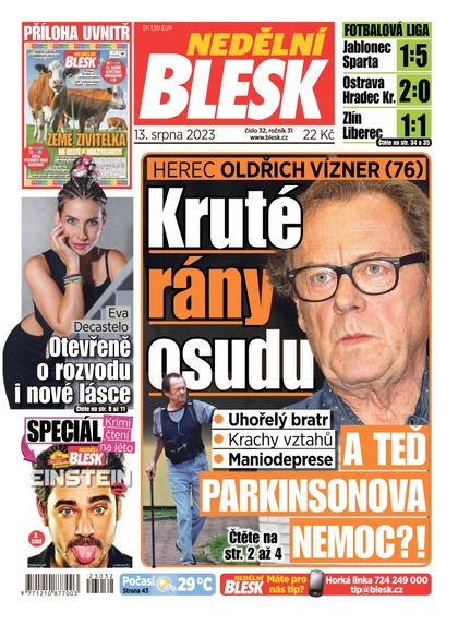 E-magazín Nedělní Blesk - 13.8.2023 - CZECH NEWS CENTER a. s.