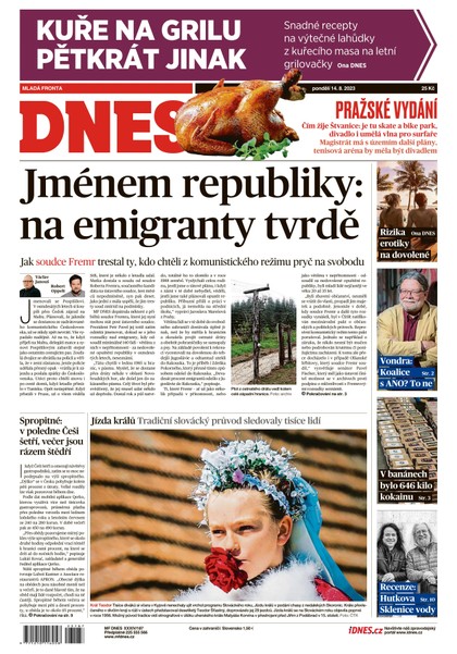 E-magazín MF DNES - 14.8.2023 - MAFRA, a.s.