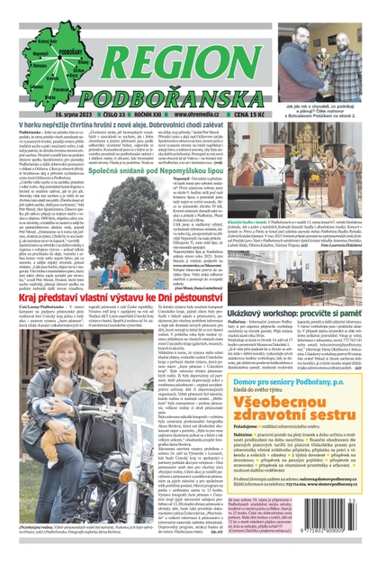 E-magazín Region Podbořanska 33/23 - Ohře Media