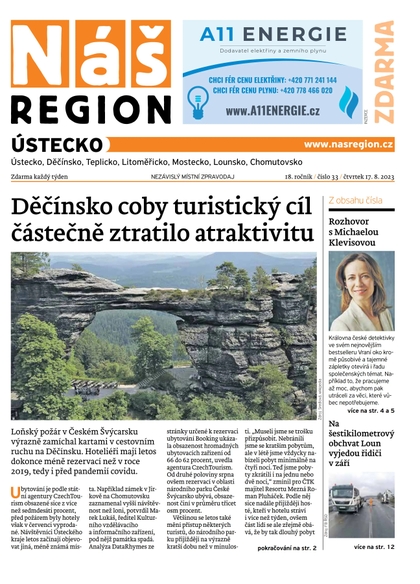 E-magazín Náš Region - Ústecko 33/2023 - A 11 s.r.o.