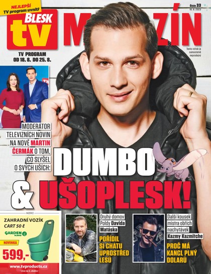 E-magazín Blesk Tv magazín - 18.8.2023 - CZECH NEWS CENTER a. s.
