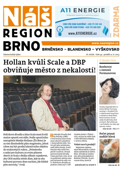 E-magazín Náš Region - Brno 34/2023 - A 11 s.r.o.