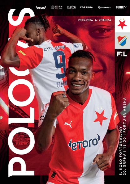 E-magazín Poločas 2023/24 č.04 Slavia - Baník - SK Slavia Praha