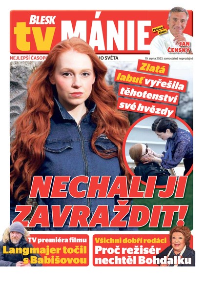 E-magazín Blesk Tv manie - 19.8.2023 - CZECH NEWS CENTER a. s.