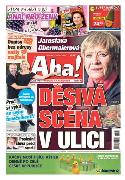 E-magazín AHA! - 21.8.2023 - CZECH NEWS CENTER a. s.