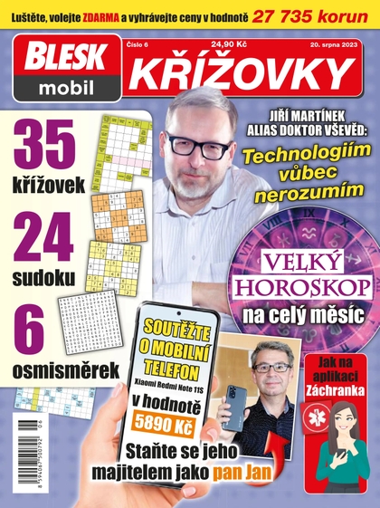 E-magazín BleskMobil křížovky - 6/2023 - CZECH NEWS CENTER a. s.