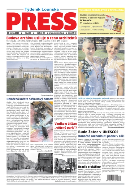 E-magazín Lounský Press 34/23 - Ohře Media