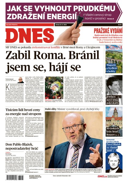 E-magazín MF DNES - 23.8.2023 - MAFRA, a.s.