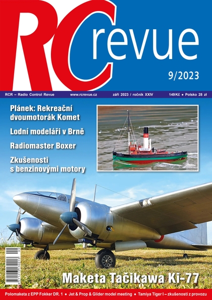 E-magazín RC revue 9/2023 - RCR s.r.o.