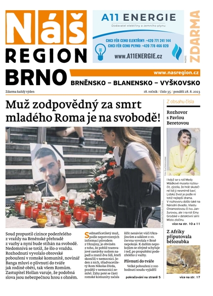 E-magazín Náš Region - Brno 35/2023 - A 11 s.r.o.