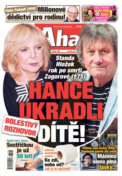 E-magazín AHA! - 26.8.2023 - CZECH NEWS CENTER a. s.