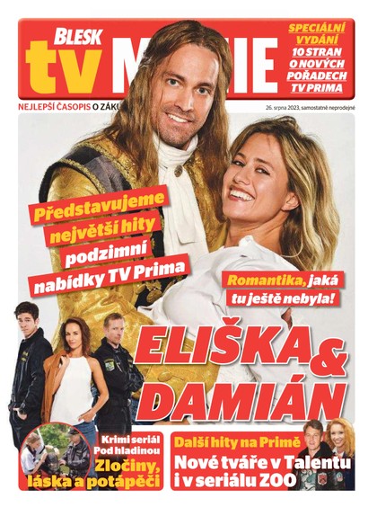 E-magazín Blesk Tv manie - 26.8.2023 - CZECH NEWS CENTER a. s.