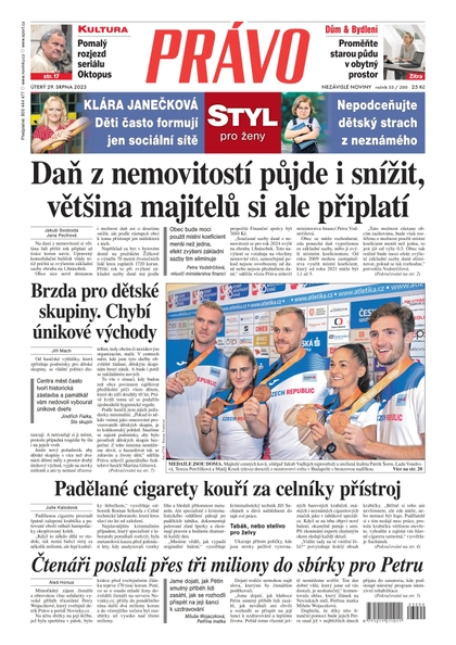 E-magazín Deník Právo - 29.8.2023 - Borgis, a.s.