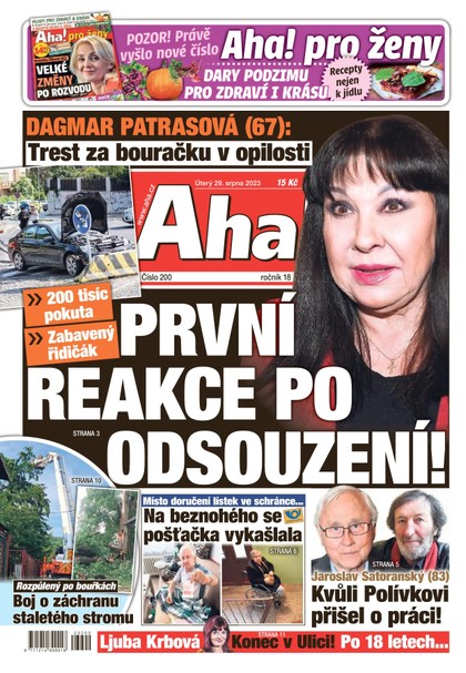 E-magazín AHA! - 29.8.2023 - CZECH NEWS CENTER a. s.