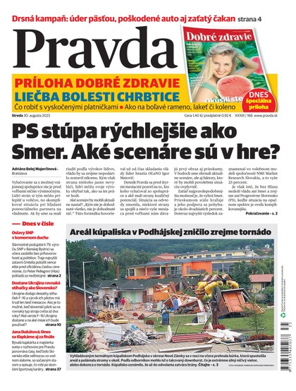 E-magazín Denník Pravda 30. 8. 2023 - OUR MEDIA SR a. s.