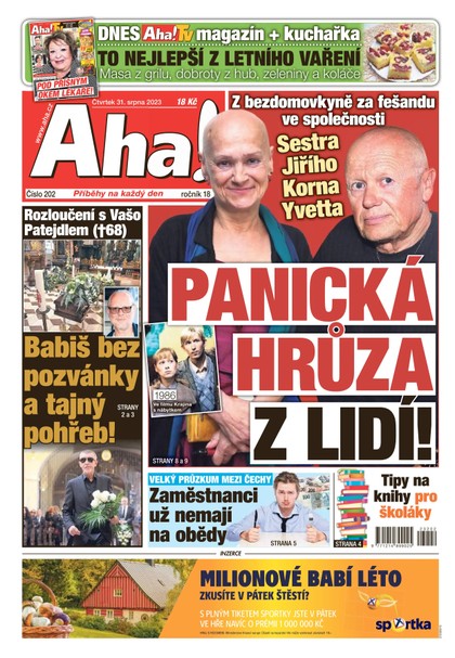 E-magazín AHA! - 31.8.2023 - CZECH NEWS CENTER a. s.