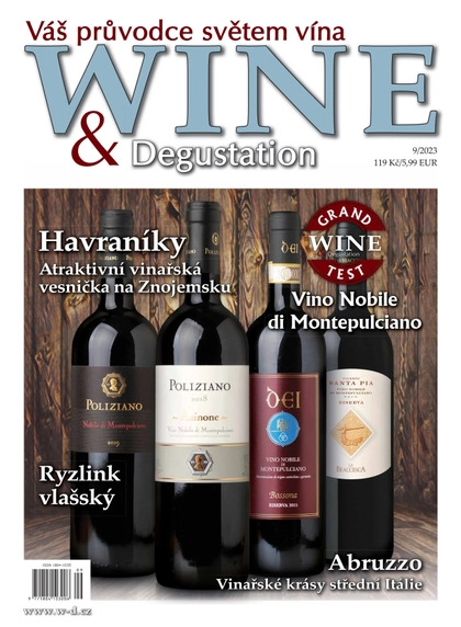 E-magazín Wine and Degustation 9/2023 - YACHT, s.r.o.