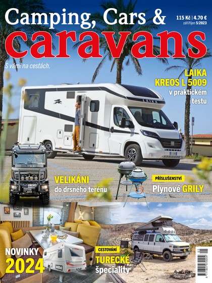E-magazín Camping, Cars & Caravans 5/2023 - EEZY Publishing