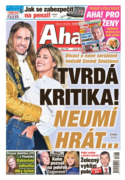 E-magazín AHA! - 5.9.2023 - CZECH NEWS CENTER a. s.