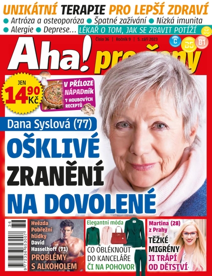 E-magazín Aha! pro ženy - 36/2023 - CZECH NEWS CENTER a. s.