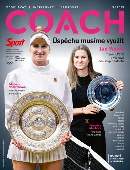 E-magazín Příloha Sport Coach - 9/2023 - CZECH NEWS CENTER a. s.