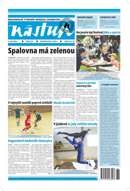 E-magazín Nástup 36/23 - Ohře Media