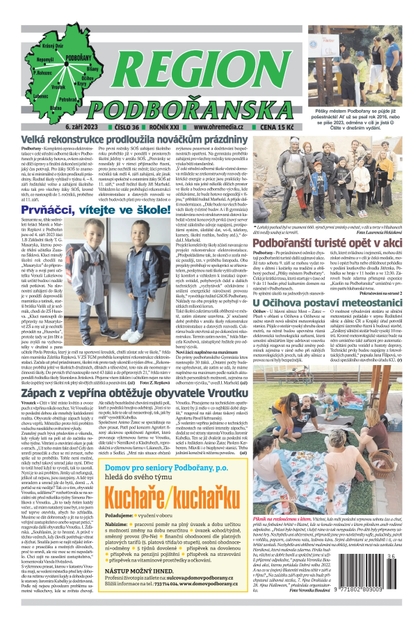 E-magazín Region Podbořanska  36/23 - Ohře Media