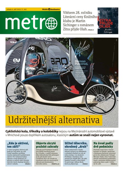 E-magazín METRO - 6.9.2023 - MAFRA, a.s.