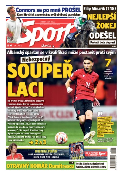 E-magazín Sport - 6.9.2023 - CZECH NEWS CENTER a. s.