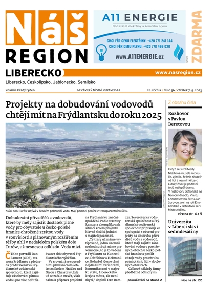 E-magazín Náš Region - Liberecko 36/2023 - A 11 s.r.o.