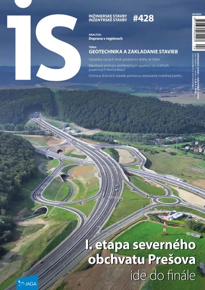 E-magazín Inžinierske stavby 2023 04 - JAGA GROUP, s.r.o. 