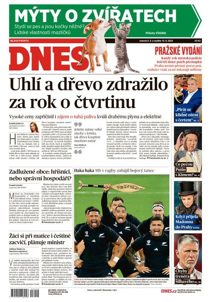 E-magazín MF DNES - 9.9.2023 - MAFRA, a.s.