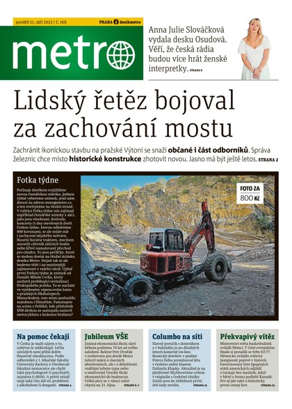 E-magazín METRO - 11.9.2023 - MAFRA, a.s.
